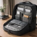 Hátizsák laptophoz, kényelmes vállpántokkal és védő rekeszekkel a városi útra.